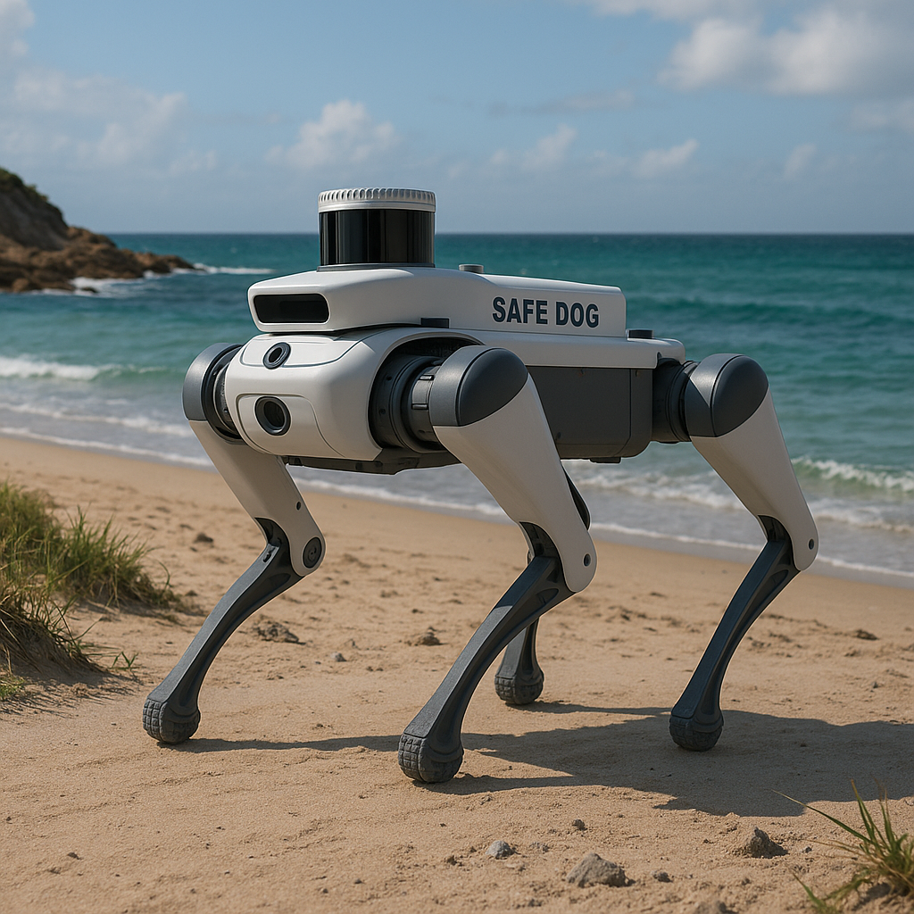 세이프독 AI 순찰 로봇