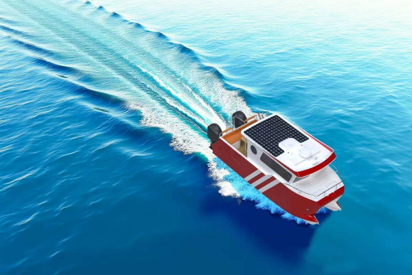 전원주택 단지에 설치된 모습